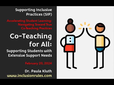 co-teaching for all flyer