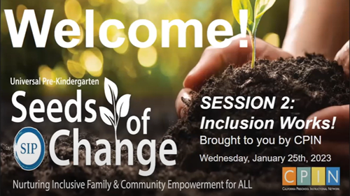 welcome seeds of change