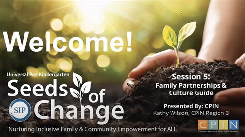 welcome seeds of change